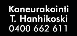 Koneurakointi T. Hanhikoski logo